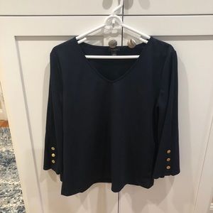 Navy blue sweater